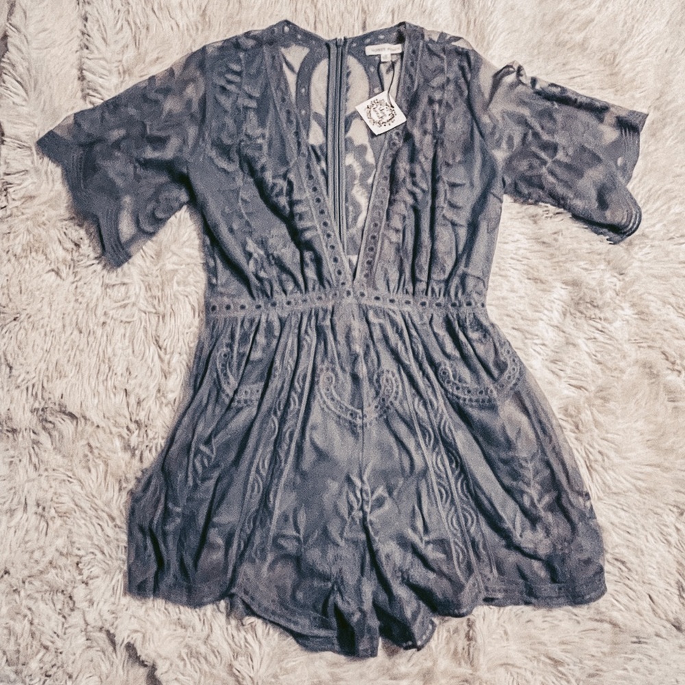 Lace romper